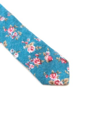 Corbata Floreada Bolata