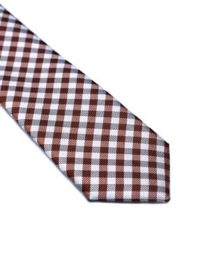 Corbata Clasica Brown sugar