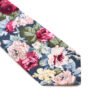 Corbata Floreada Ipanema azul
