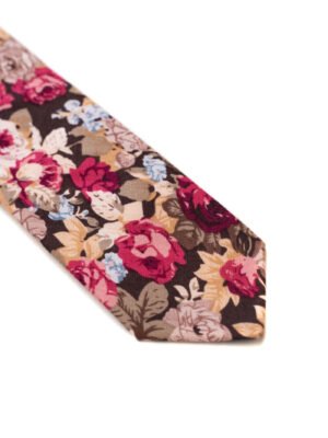 Ipanema café 3 Corbata Floreada Ipanema café