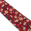 Corbata Floreada Lanzarote roja