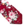 Corbata Floreada Maroma