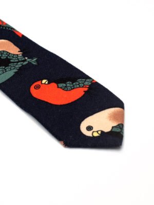 Río 3 Corbata Floreada Río