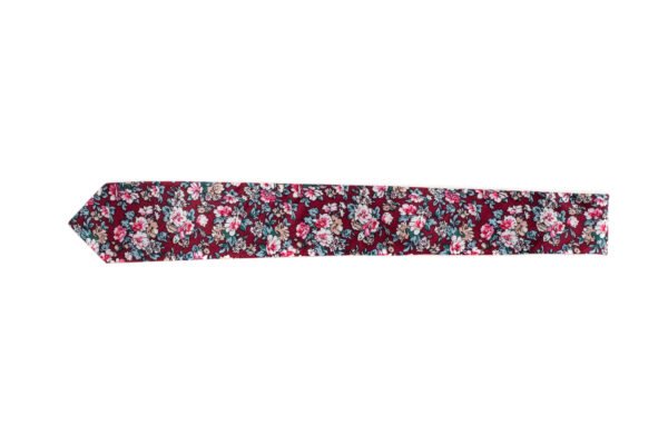 Corbata Floreada Santorini