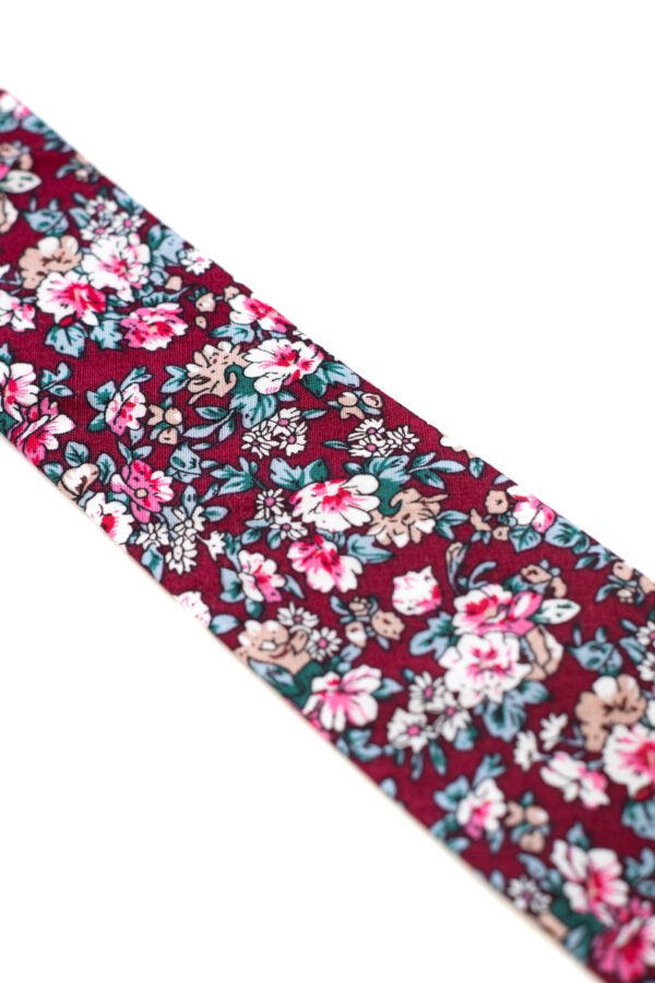 Corbata Floreada Santorini
