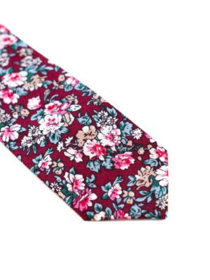 Santorini 3 Corbata Floreada Santorini
